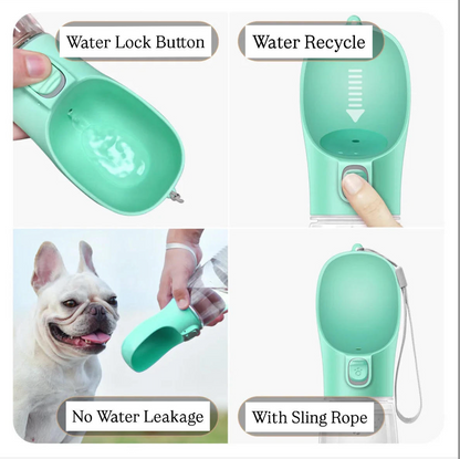 Hydration Companion for Pets White